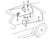 Diagram for 1993 Mercedes-Benz 600SL Lift Support - 129-800-20-72