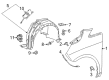 Diagram for 2021 Mercedes-Benz Metris Fender Splash Shield - 447-684-01-77