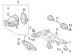 Diagram for 2008 Mercedes-Benz E63 AMG Differential - 219-350-63-14