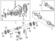 Diagram for Mercedes-Benz S550e Axle Shaft - 222-350-44-04