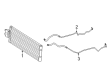 Diagram for 2020 Mercedes-Benz SLC43 AMG Automatic Transmission Oil Cooler - 172-500-07-00