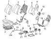 Diagram for 2005 Mercedes-Benz S500 Seat Cushion Pad - 220-910-22-50