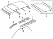 Diagram for 2010 Mercedes-Benz ML550 Weather Strip - 164-690-45-98