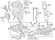 Diagram for Mercedes-Benz E400 Turbocharger - 276-090-04-00