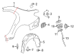 Diagram for Mercedes-Benz S450 Fuel Filler Housing - 222-630-84-03