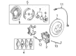 Diagram for 2008 Mercedes-Benz GL320 Brake Dust Shield - 164-423-02-20