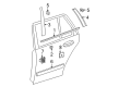 Diagram for 2008 Mercedes-Benz E63 AMG Door Moldings - 211-690-08-80