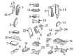 Diagram for 2021 Mercedes-Benz C63 AMG Seat Heater Pad - 190-906-86-00