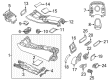 Diagram for 2016 Mercedes-Benz S600 Center Console - 222-680-29-04-9H15