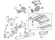 Diagram for 2003 Mercedes-Benz SL500 Air Filter Box - 112-140-02-18