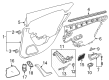 Diagram for 2022 Mercedes-Benz CLA35 AMG Door Armrest - 118-730-01-01-3E67