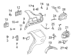 Diagram for 2000 Mercedes-Benz ML320 Pillar Panels - 163-692-03-03-1A68