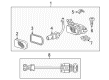 Diagram for 2003 Mercedes-Benz C230 Fog Light - 215-820-06-56-64