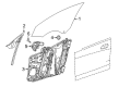 Diagram for 2015 Mercedes-Benz CLA250 Window Channel - 117-725-02-29