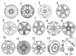 Diagram for Mercedes-Benz S580e Wheel Hub Bolt - 000-990-18-07