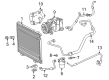 Diagram for 2008 Mercedes-Benz E550 A/C Condenser - 211-500-11-54