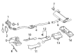 Diagram for 2021 Mercedes-Benz GLC300 Muffler - 253-490-44-01