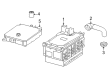 Diagram for 2024 Mercedes-Benz GLE53 AMG Battery Vent Tube - 167-340-35-00