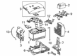 Diagram for 2023 Mercedes-Benz CLA45 AMG Battery Trays - 177-620-42-01