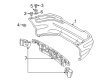 Diagram for 2004 Mercedes-Benz SLK230 Bumper - 170-885-15-25-9999