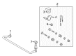 Diagram for Mercedes-Benz G55 AMG Sway Bar Bushing - 463-323-02-85