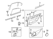 Diagram for 2010 Mercedes-Benz C300 Door Moldings - 204-730-10-22