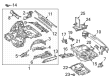 Diagram for 2020 Mercedes-Benz E53 AMG Battery Trays - 213-610-26-03