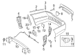 Diagram for 2013 Mercedes-Benz S400 Bumper - 221-880-46-40-9999