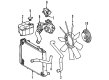 Diagram for 1998 Mercedes-Benz CL500 Coolant Reservoir - 140-500-08-49