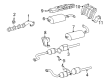 Diagram for Mercedes-Benz G55 AMG Muffler - 463-490-19-21