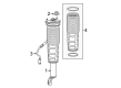 Diagram for 2016 Mercedes-Benz S550e Shock and Strut Boot - 222-327-01-92