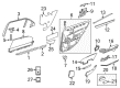 Diagram for 2011 Mercedes-Benz E63 AMG Power Seat Switch - 212-905-95-00-9107