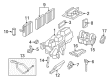 Diagram for 2008 Mercedes-Benz CL65 AMG A/C Hose - 221-832-64-94