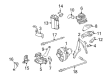 Diagram for Mercedes-Benz CLS550 Exhaust Hanger - 272-141-35-40