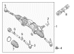 Diagram for 2020 Mercedes-Benz C63 AMG S Rack and Pinions - 205-460-78-02-85