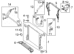 Diagram for Mercedes-Benz E63 AMG Radiator Hose - 212-500-01-75