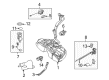 Diagram for Mercedes-Benz E250 Fuel Tank Strap - 212-470-04-40