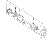 Diagram for Mercedes-Benz S600 CV Joint Boot - 140-350-14-37