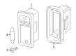 Diagram for 2010 Mercedes-Benz G550 License Plate Lights - 463-820-03-56