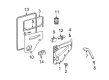 Diagram for 2007 Mercedes-Benz G55 AMG Weather Strip - 463-735-03-65