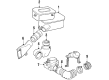 Diagram for Mercedes-Benz 300SDL Air Intake Hose - 603-098-03-01