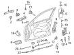 Diagram for 1997 Mercedes-Benz C280 Door Lock Actuator - 202-800-10-75