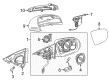 Diagram for 2020 Mercedes-Benz C43 AMG Mirror Cover - 099-811-50-00-6989