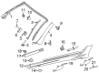 Diagram for 2016 Mercedes-Benz SLK55 AMG Pillar Panels - 172-690-03-87-9999