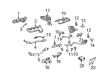 Diagram for 2011 Mercedes-Benz SL550 Exhaust Heat Shield - 230-682-65-71