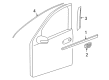 Diagram for 2008 Mercedes-Benz R320 Door Moldings - 251-690-43-62-3544