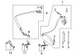 Diagram for 2011 Mercedes-Benz S65 AMG Seat Belt - 221-860-13-85-9C94