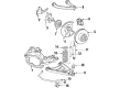 Diagram for Mercedes-Benz 560SL Axle Beam Mount - 114-323-03-85