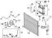 Diagram for Mercedes-Benz E450 Coolant Pipe - 213-501-48-82