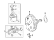 Diagram for 2014 Mercedes-Benz SLK350 Brake Booster - 172-430-04-30